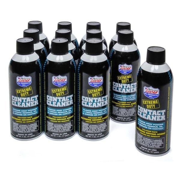 Powerplay 10905-12 11 oz Extreme Duty Contact Cleaner; Pack of 12 PO1390005 - main